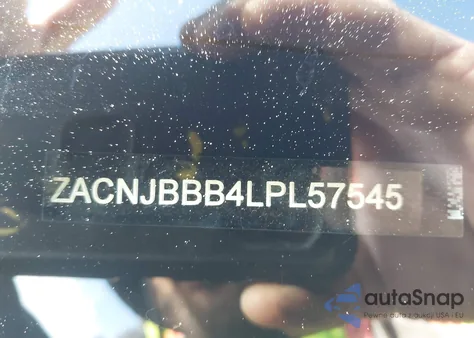 2020 Jeep Renegade Altitude 4X4 z USA, uszkodzony, nr VIN ZACNJBBB4LPL57545